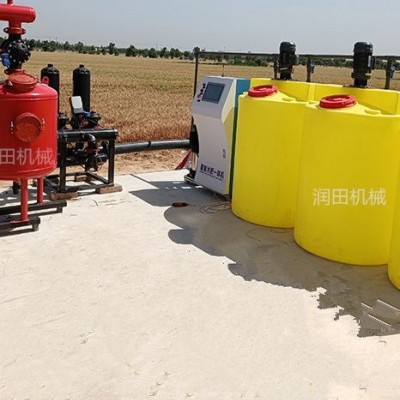 農(nóng)業(yè)水肥一體化灌溉設(shè)備 智慧大棚滴灌系統(tǒng)安裝果園智能施肥機(jī)械 1臺(tái)