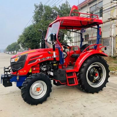 齊魯常力504四輪拖拉機(jī) 804多功能耕地犁地機(jī) 補(bǔ)后直提播種施肥旋耕 1臺(tái)