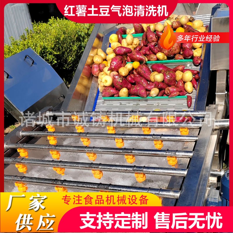 商用果蔬氣泡清洗機板栗鼓泡翻浪清洗機鮮玉米去雜氣泡清洗機設(shè)備