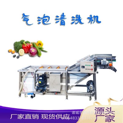 全自動氣泡清洗機(jī)蔬菜水果清洗設(shè)備 食物洗菜池沖浪式清洗機(jī)