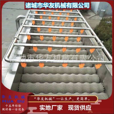 平行式地瓜清洗設(shè)備 商用芋頭紫薯去皮清洗機(jī) 平行毛輥清洗機(jī)器