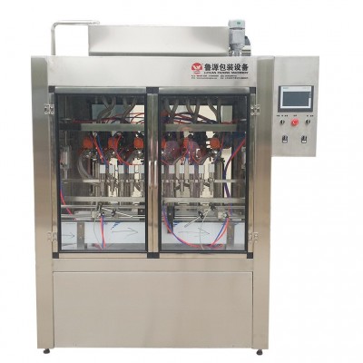 洗衣液灌裝機 蜂蜜牛奶全自動灌裝一體機 洗潔精灌裝生產(chǎn)設(shè)備